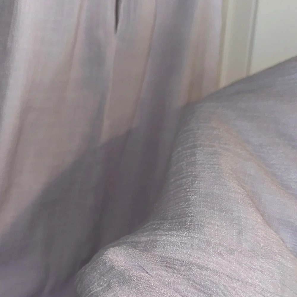 Mlle Gabrielle- White Sleeveless High-Low Maxi Dress size Medium - Picture 10 of 11